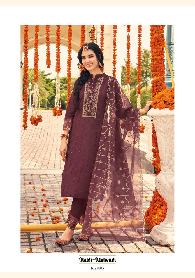 Kalki Haldi Mahendi Heavy Festive Wear Wholesale Readymade Suits